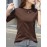 Short Sleeve Crew Neck T-Shirt, Casual Top For Summer & Spring, Women's Clothing