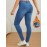 Fleece Liner Casual Skinny Jeans, Slim Fit Mid-Stretch Slant Pockets Tight Jeans, Women's Denim Jeans & Clothing